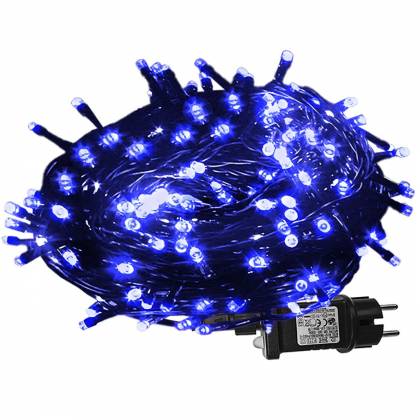 100 Λαμπάκια led Μπλε σε Σειρά με Προγράμματα Ip44 8,2m 8m  στην Κατηγορία Φωτάκια LED / Πρόγραμμα 