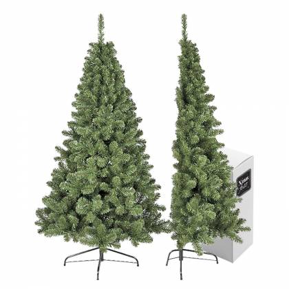 Δέντρο Τοίχου Μισό με Μεταλλική Βάση 180cm  στην Κατηγορία Κλασσικά Χριστουγεννιάτικα Δέντρα 