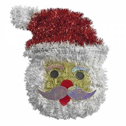 ΑΓΙΟΣ ΔΙΑΚΟΣΜΗΤΙΚΟΣ TINSEL 29x24cm  στην Κατηγορία Διακοσμητικά Χώρου - Μεγάλα 