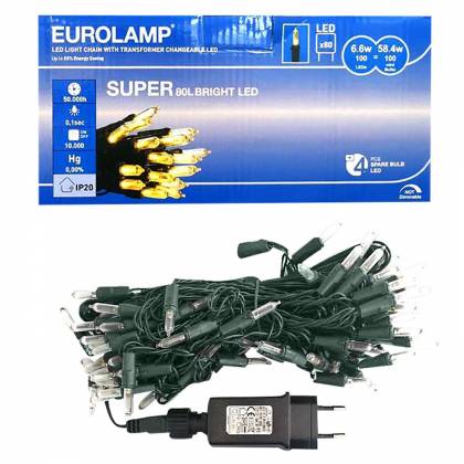 80 LED ΛΕΥΚΑ ΕΣΩΤΕΡΙΚΟΥ ΧΩΡΟΥ ΜΗ ΕΠΕΚΤΕΙΝΟΜΕΝΑ ΣΤΑΘΕΡΑ ΣΥΝΟΛΙΚΟ ΜΗΚΟΣ=1685cm  στην Κατηγορία Φωτάκια LED / Επέκταση 