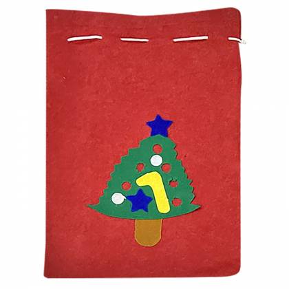 ΤΣΑΝΤΑ ΠΟΥΓΚΙ ΤΣΟΧΙΝΟ XMAS 30x20cm  στην Κατηγορία Σάκοι - Τσάντες 