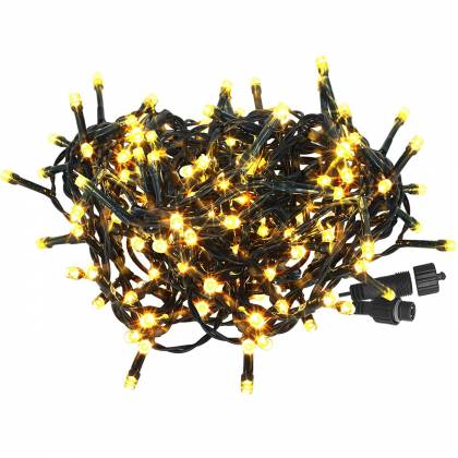 510 Λαμπάκια LED Λευκό Θερμό σε Σειρά με Επέκταση & Προγράμματα Ip44 25,5m (δεν Περιέχεται ο Μετασχηματιστής)  στην Κατηγορία Φωτάκια LED / Επέκταση 