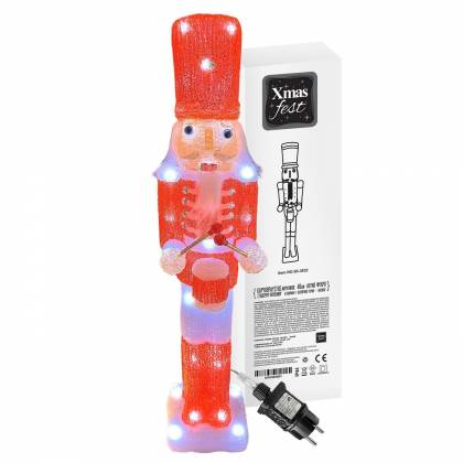 Καρυοθραύστης Ακρυλικός με 40led Λευκό Ψυχρό Ip44 57x12x10cm  στην Κατηγορία Διακοσμητικά με Φως 