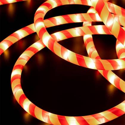 Φωτοσωλήνας 400 LED 20m Candy με Προγράμματα IP44 ø11mm 20m (+3m Extra Καλώδιο)